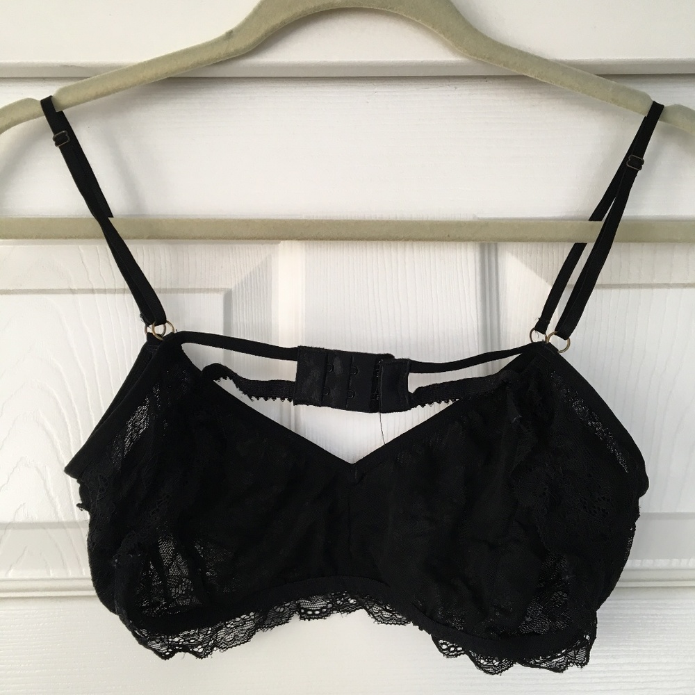 Black lace bralette - Picture 3 of 5